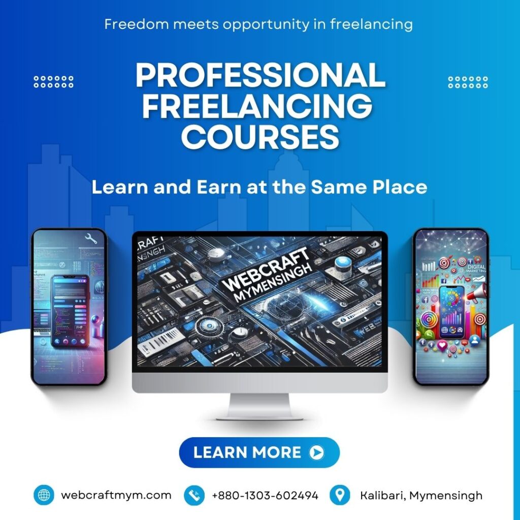 Professional Freelancing Courses in Mymensingh